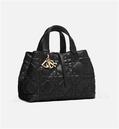 Toujours leather tote Dior Black in Leather 